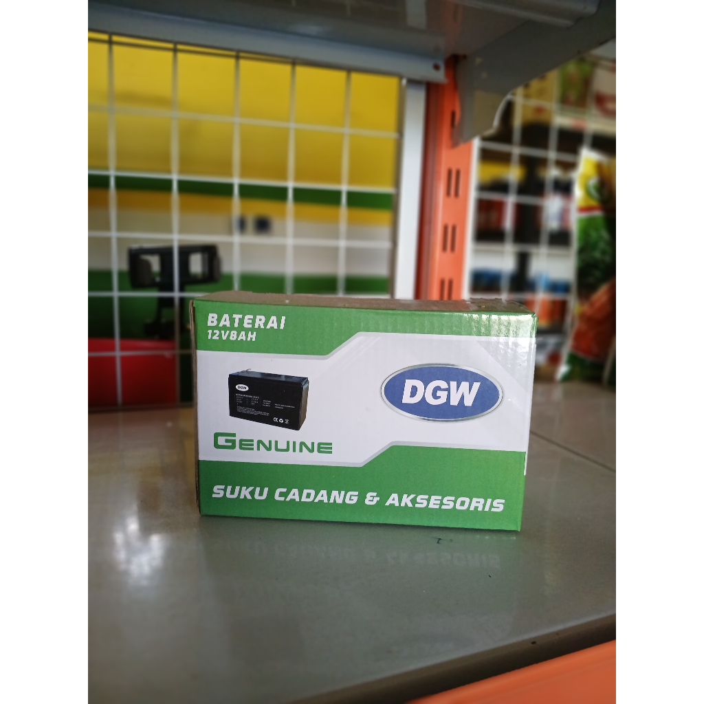 BATERAI AKI MERK DGW UNTUK TANGKI SPRAYER ELEKTRIK / AKI TANGKI SPRAYER YG BERKUALITAS TAHAN LAMA