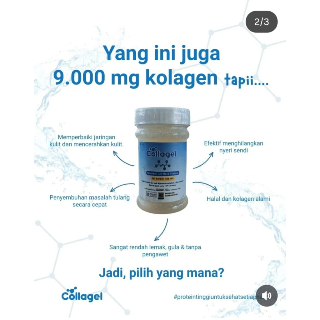 Kolagen Collagel Minuman Fish Collagen
