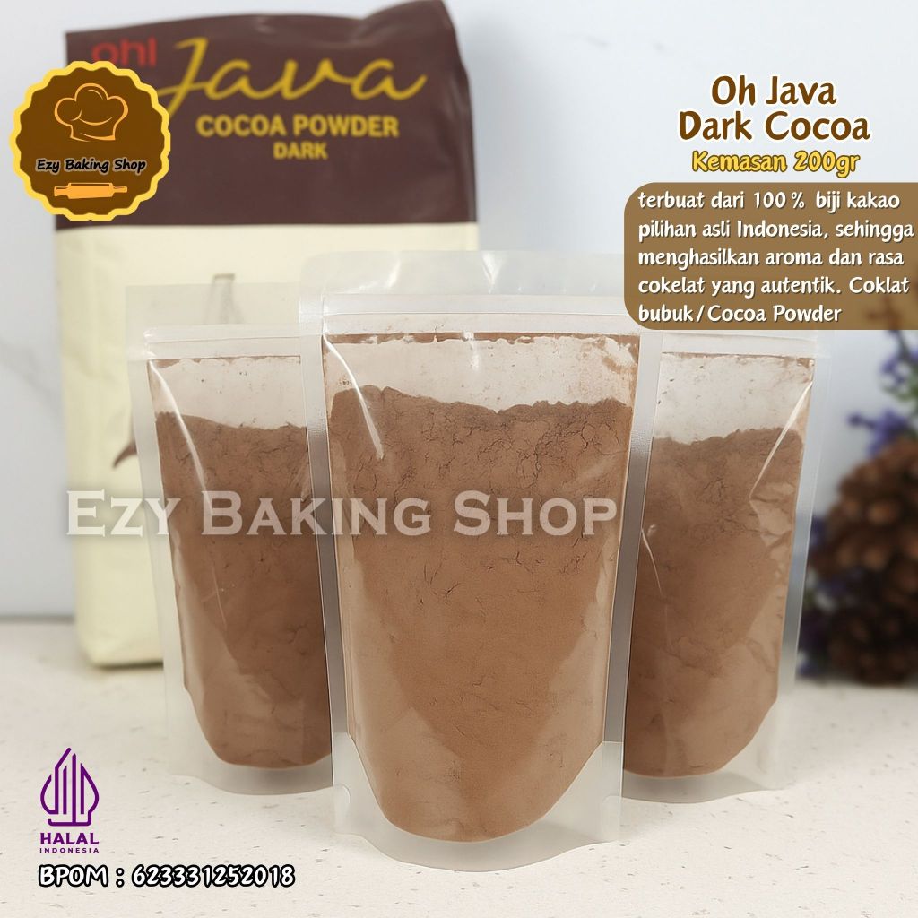 

OH JAVA Dark Coklat 200gr - Coklat Bubuk Murni
