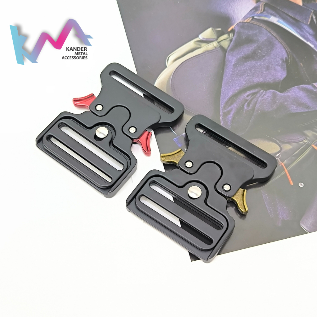 KANDER Cobra Buckle / Gesper Logam Metal Alloy  Gesper Sabuk Tactical Military 50 mm Type E 2162