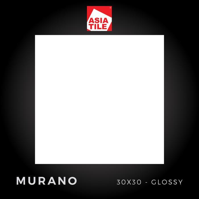 Asia Tile Ceramics MURANO 40x40cm Glossy Putih Polos