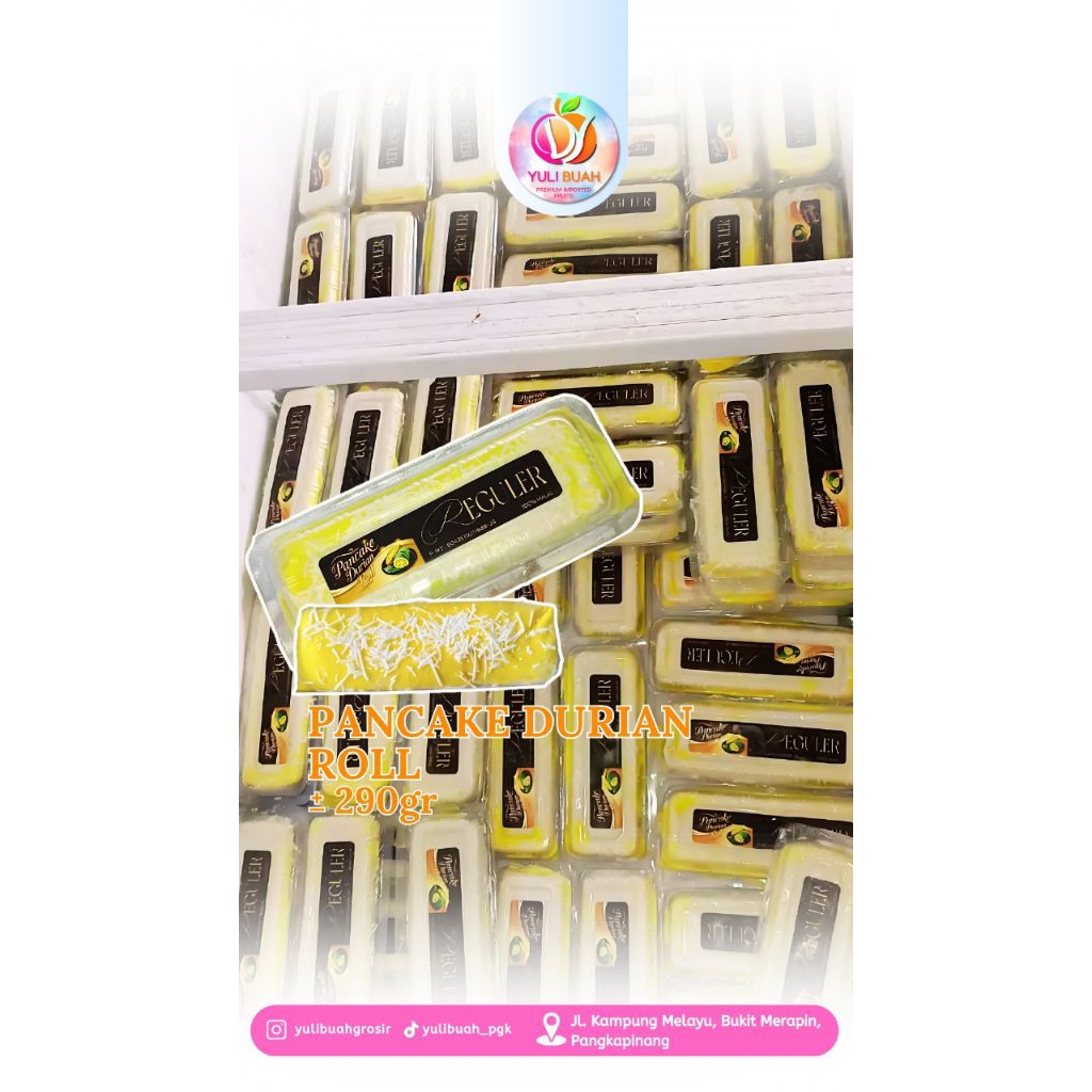 

PANCAKE DURIAN REGULER PREMIUM