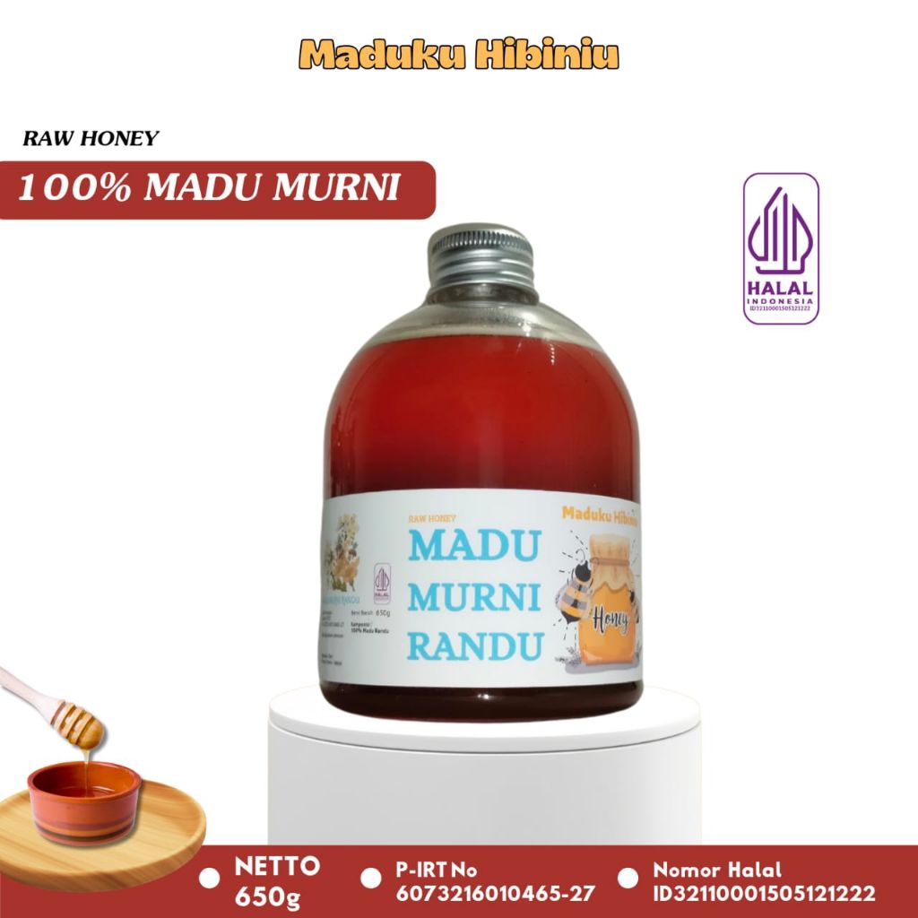 

Madu Murni Randu Sehat Dari Alam 650g Raw Honey