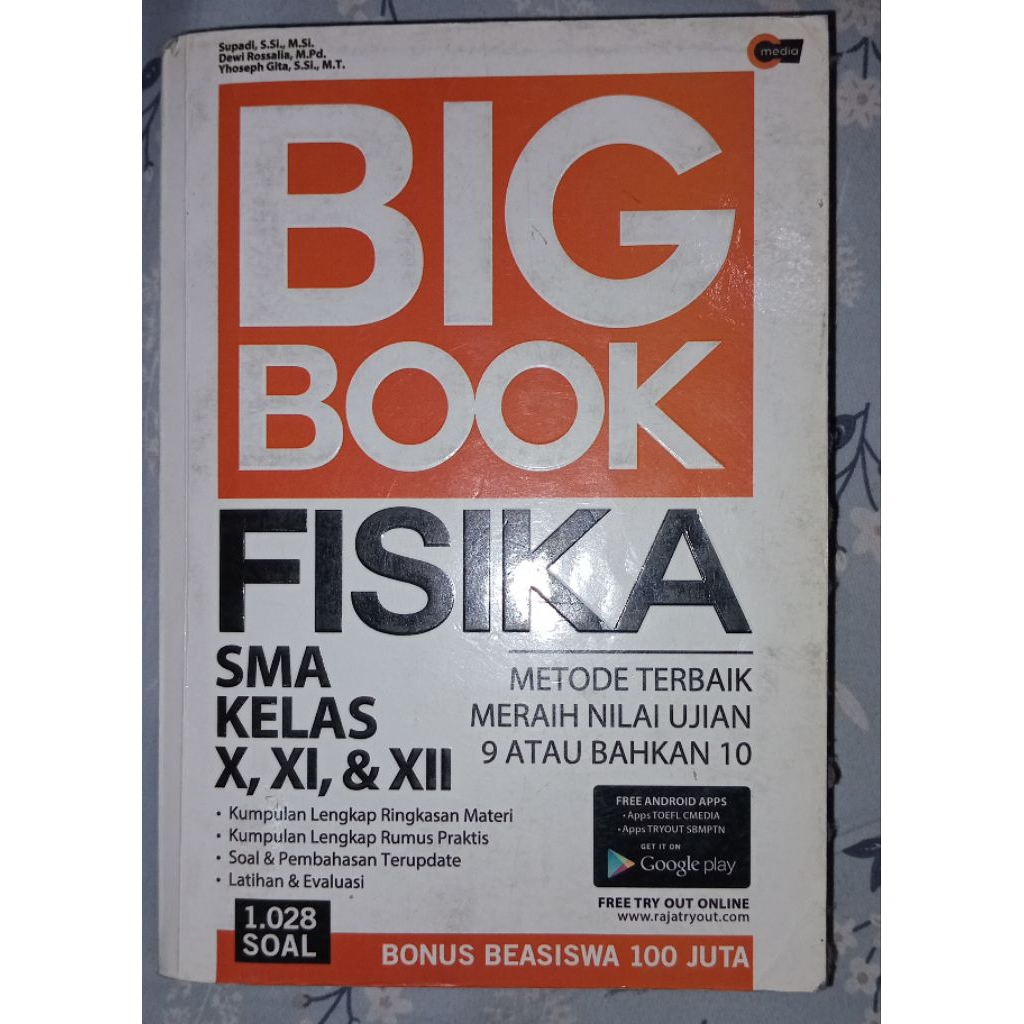 Big Book Fisika Kelas 10,11,12