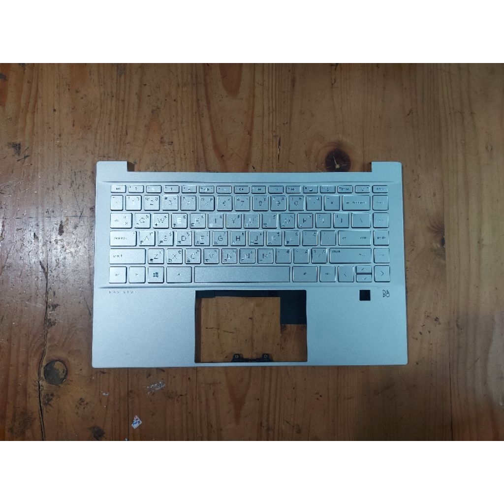 Palmrest HP Pavilion 14DV 14-DV Series keyboard test normal Silver keyboard Tust Huruf kanji