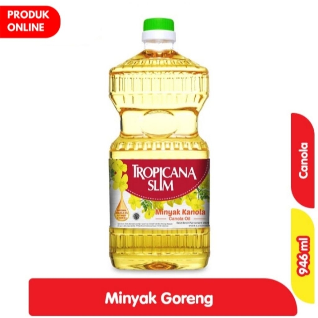 

Tropicana Slim Canola Botol Oil 946 ml