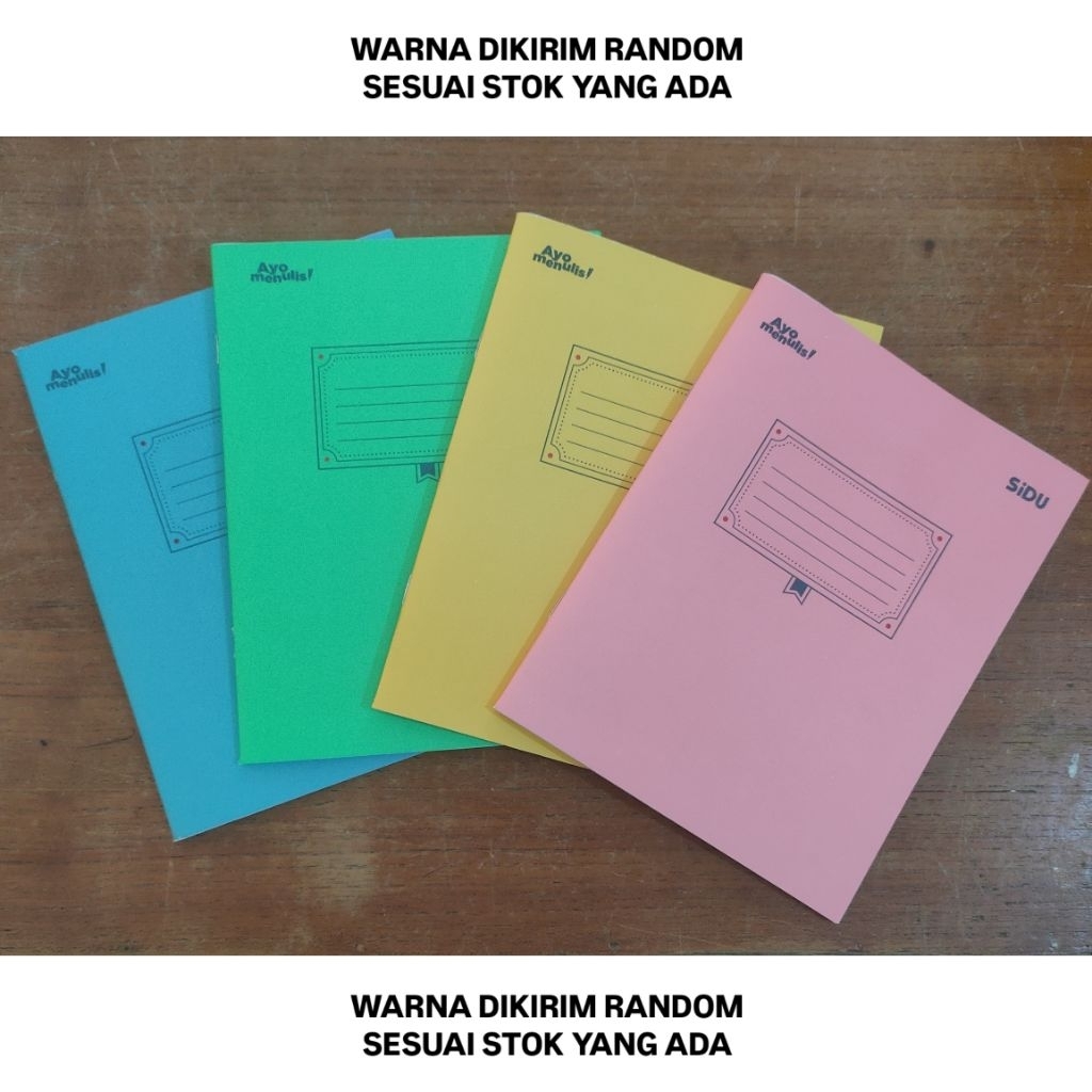 

[LJ] (Eceran / Satuan) Buku Tulis SiDU 38 Lembar