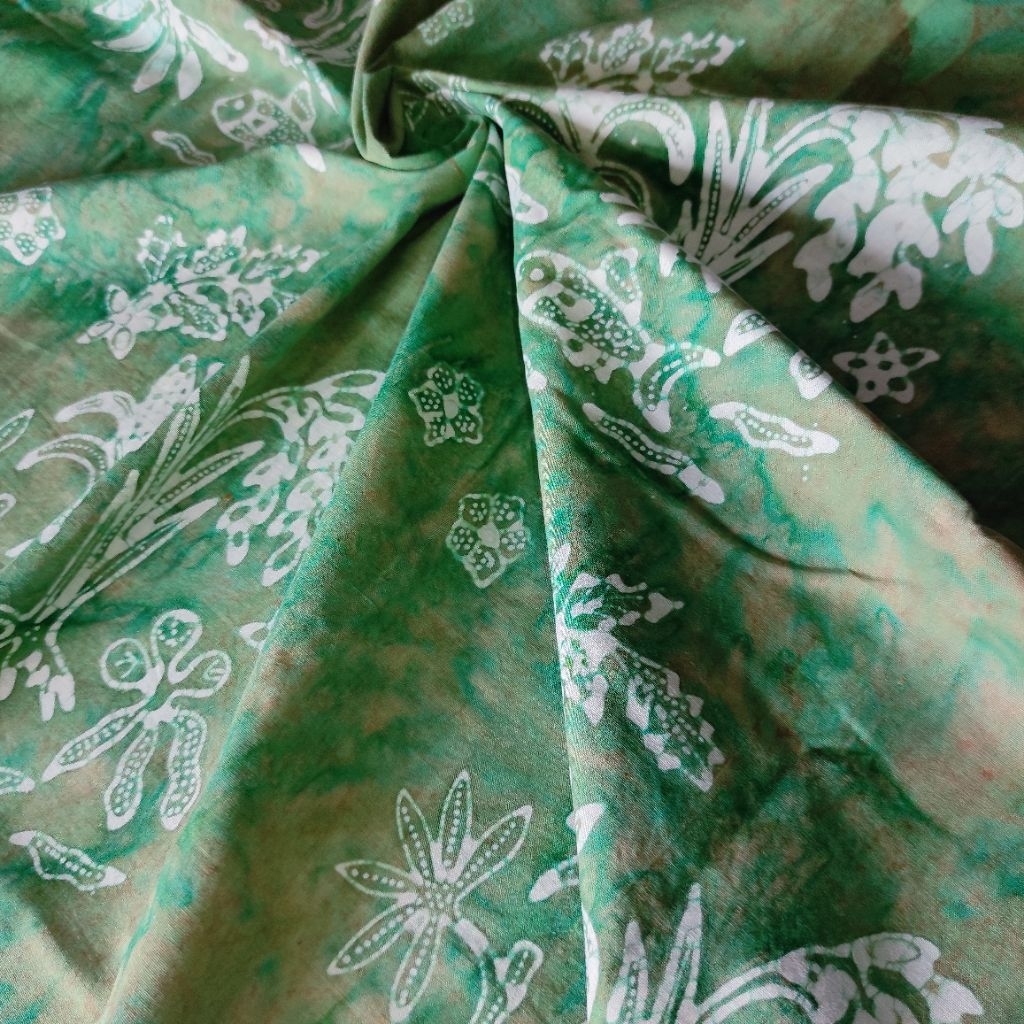 Kain batik tulis antik mix warna alam & sintetis untuk kemeja pria dan wanita