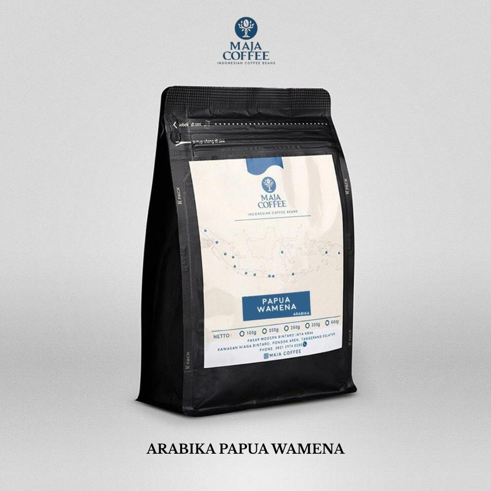 

MAJA COFFEE - Kopi Arabika Papua Wamena - 250 Gram