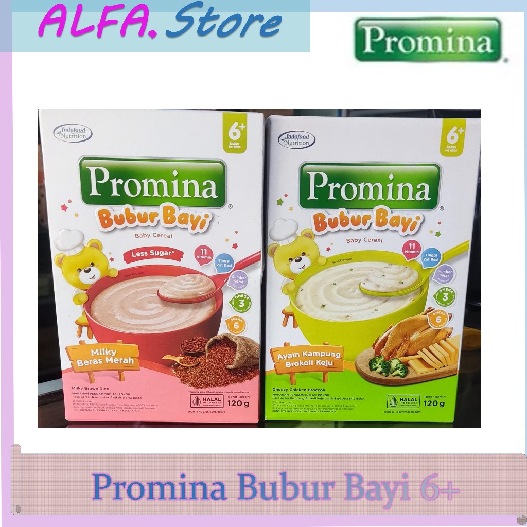 Promina Bubur Bayi MPASI BAYI | Promina Bubur 6+ | Promina Bubur 8+ | Promina 1 Tahun+ | Promina Bub