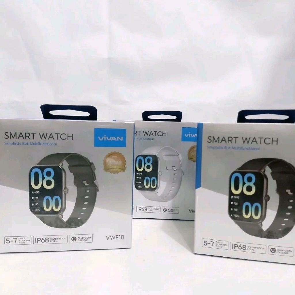 VIVAN VWF18 Smart Watch IP68 WATERPROOF LEVEL