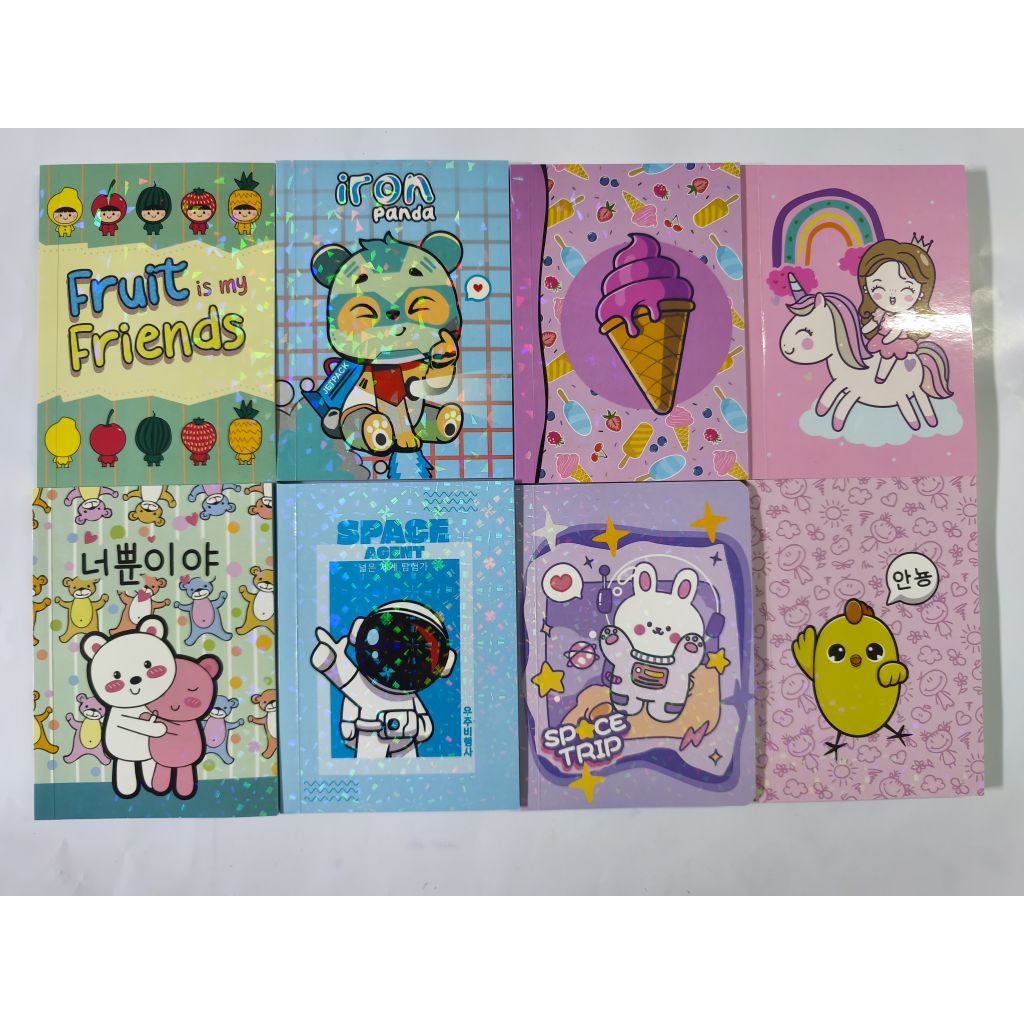 

BLOCK NOTE A6|| BUKU TULIS FULLCOLOR || COVER GLOSI || BENDING LEM PANAS - A6