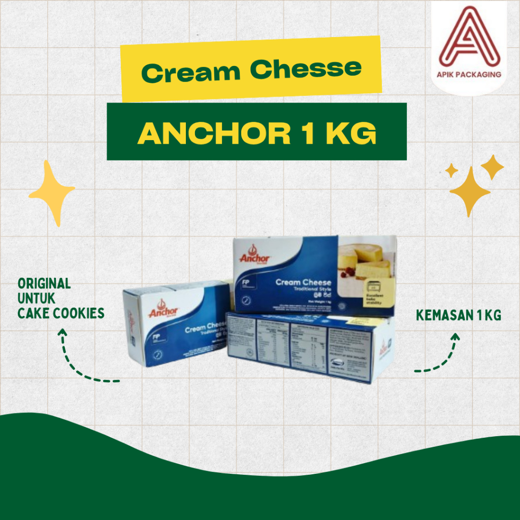 

Anchor Cream Chesse 1kg Original