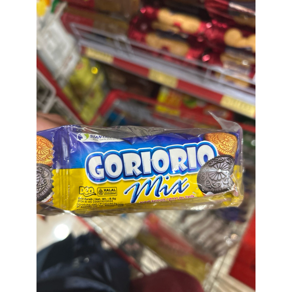 

Goriorio Mix 20x8,5gram renceng