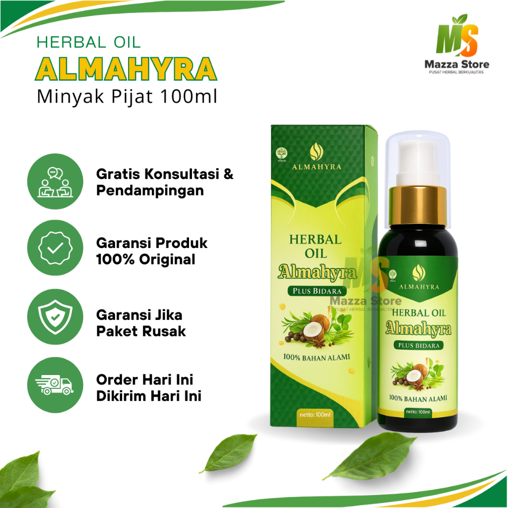 Almahyra Herbal Oil Almahyra Plus Bidara 100 Ml Minyak Ajaib Minyak Urut
