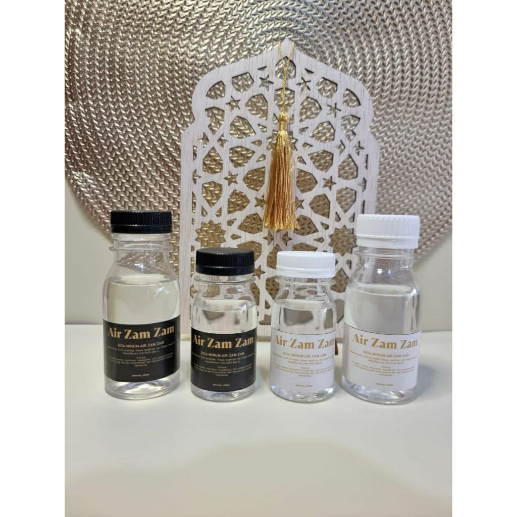 

Air Zam Zam Asli 100% Original | Air Zam Zam Oleh Oleh Haji dan Umroh 50ml 80ml