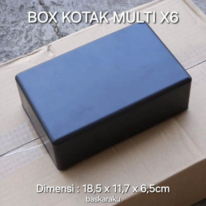 Box Project X6 Multi Fungsi Box Kotak Hitam KX6