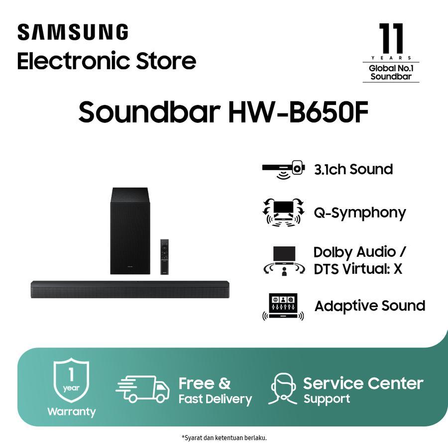 NEW Samsung HW-B650F Soundbar w/ Dolby Audio HW-B650 True 3.1ch Sound HW-B650F