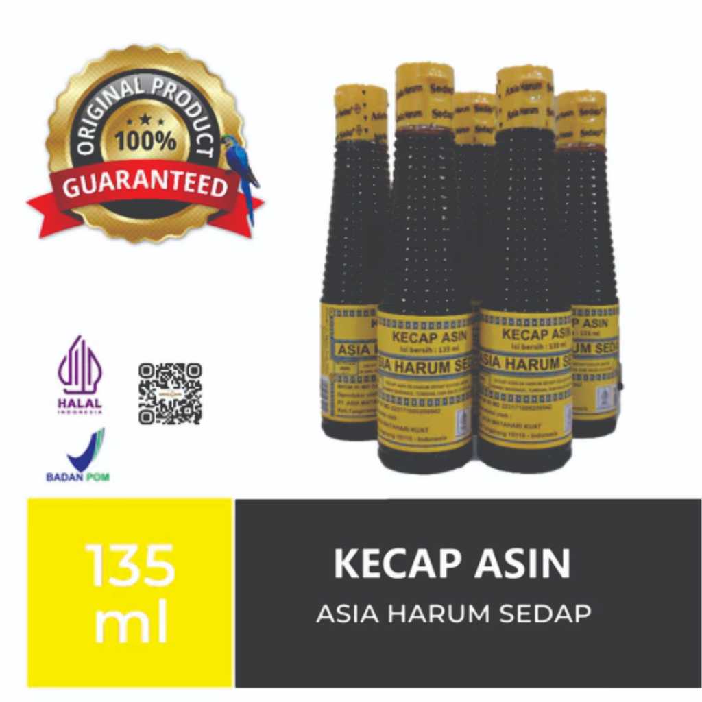 

Kecap Asin ASLI Asia Harum Sedap 135 ml