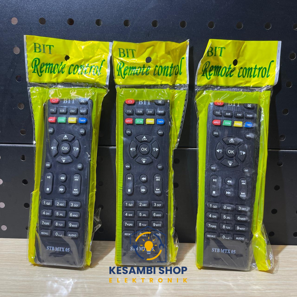 REMOTE STB MATRIX REMOT SET TOP BOX MATRIX REMOT STB MATRIX APPLE MERAH HD DVBT2