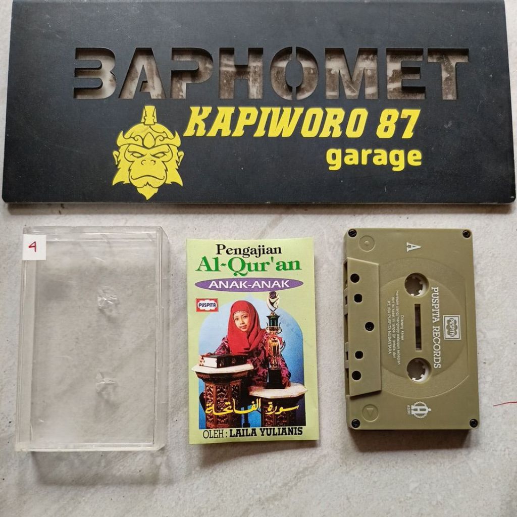 kaset pita,,,LAILA YULIANIS,,,,Pengajian Al-Qur'an ANAK-ANAK