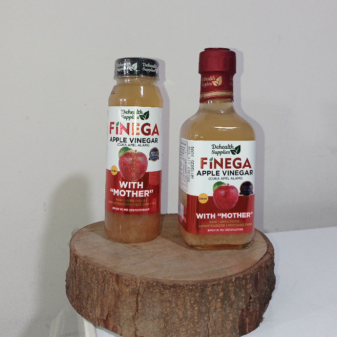 

Cuka Apel Vinega 250 mL / Cuka Apel Dehealth Supplies