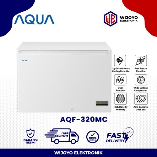 CHEST FREEZER AQUA  BOX AQF 320MC - 300 LITER FREEZER BOX BEKU