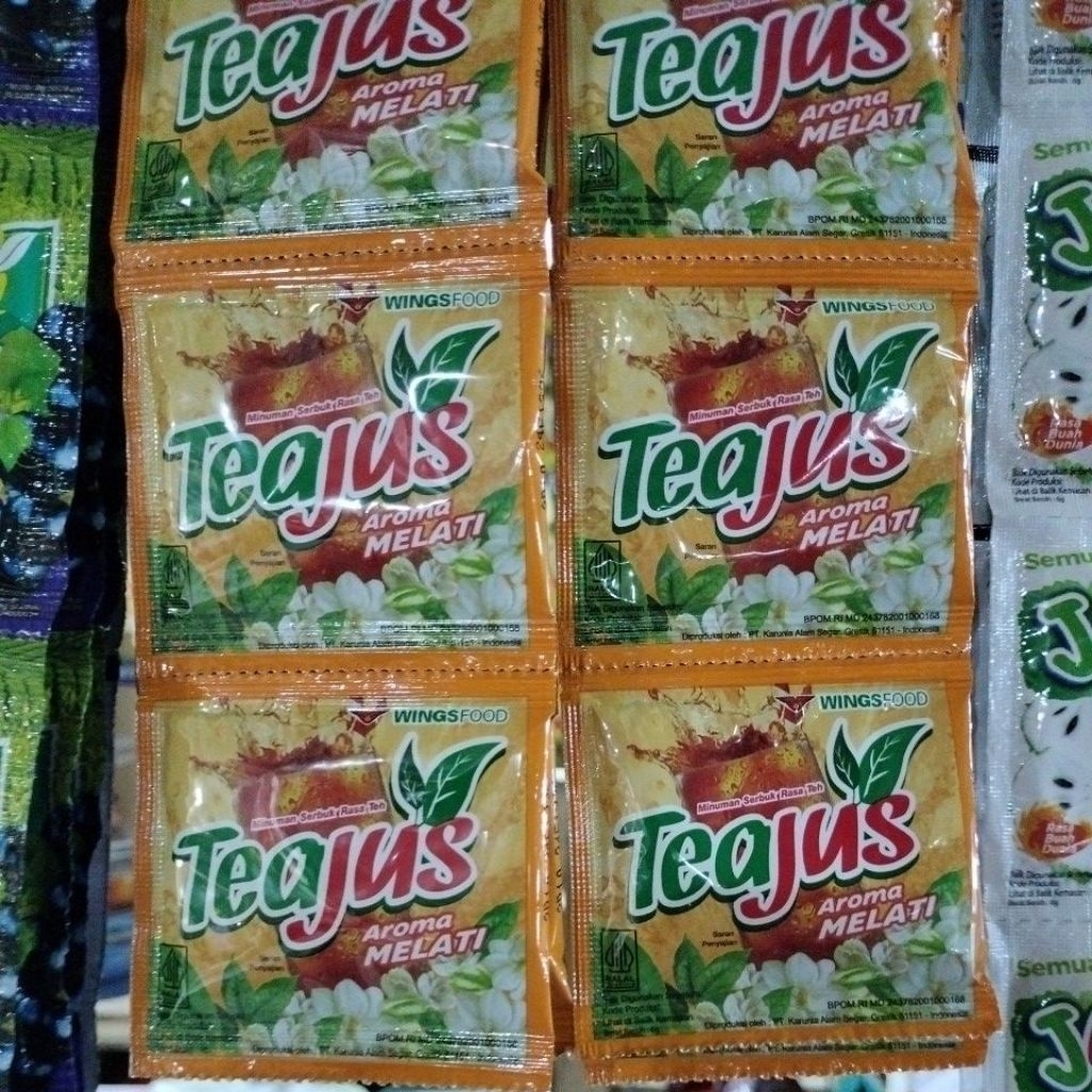 

Teajus teh serbuk