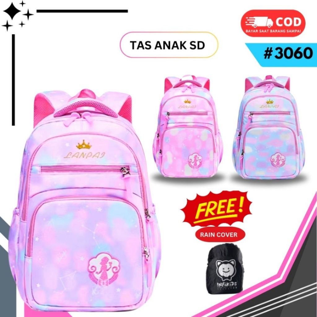 

Tas Ransel Sekolah - Tas Anak Sekolah anak sd imports - gratis raincover (3060)