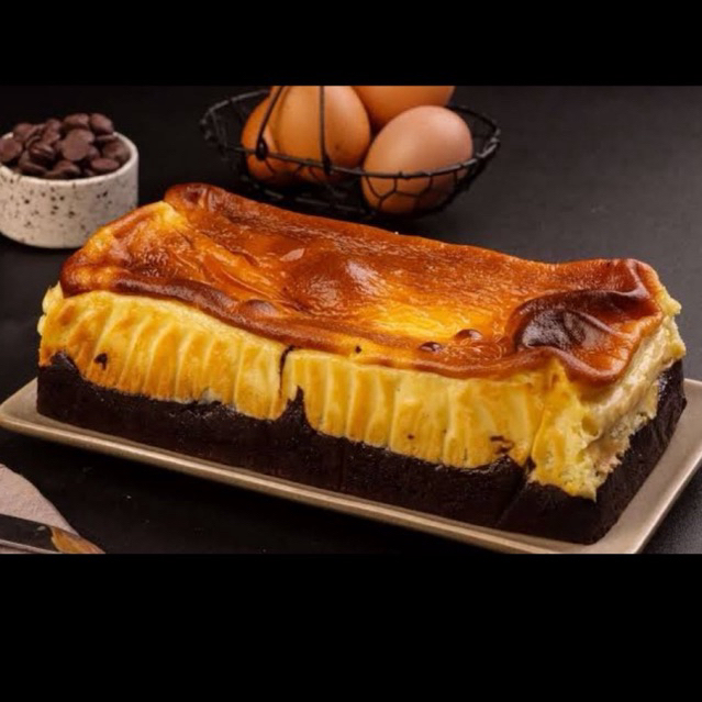 

BURNT CHEESECAKE BROWNIES