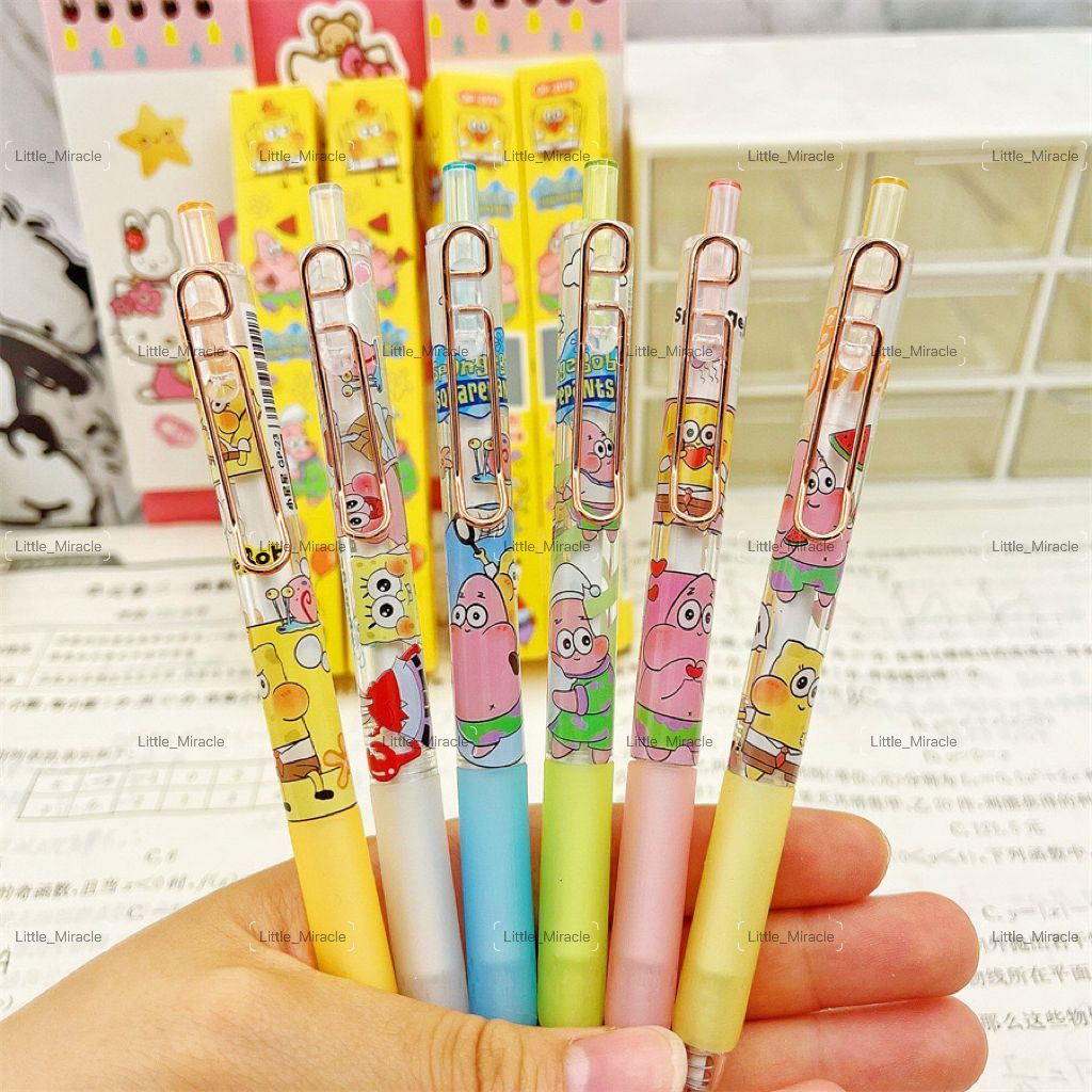 

Little_Miracle Pulpen Blind Box Lucu Gambar Spongebob dan Patrick