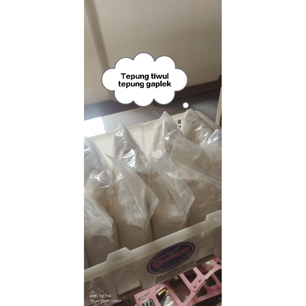 

Tepung Tiwul Tepung gaplek Nasi Tiwul Hitam 500g asli Gunungkidul