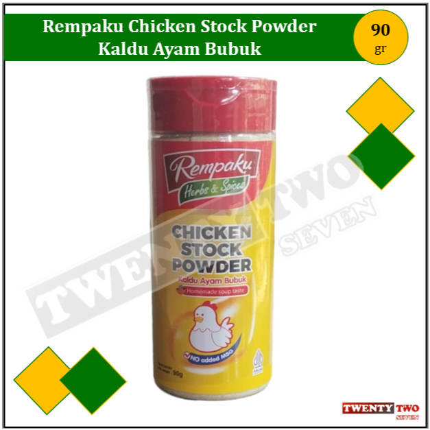 

[6 X]Rempaku Chicken Stock Powder 90 gr