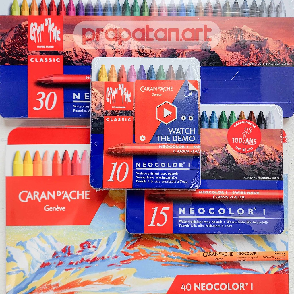 

Carandache Wax Oil Pastel NEOCOLOR 1 | Wax Crayon