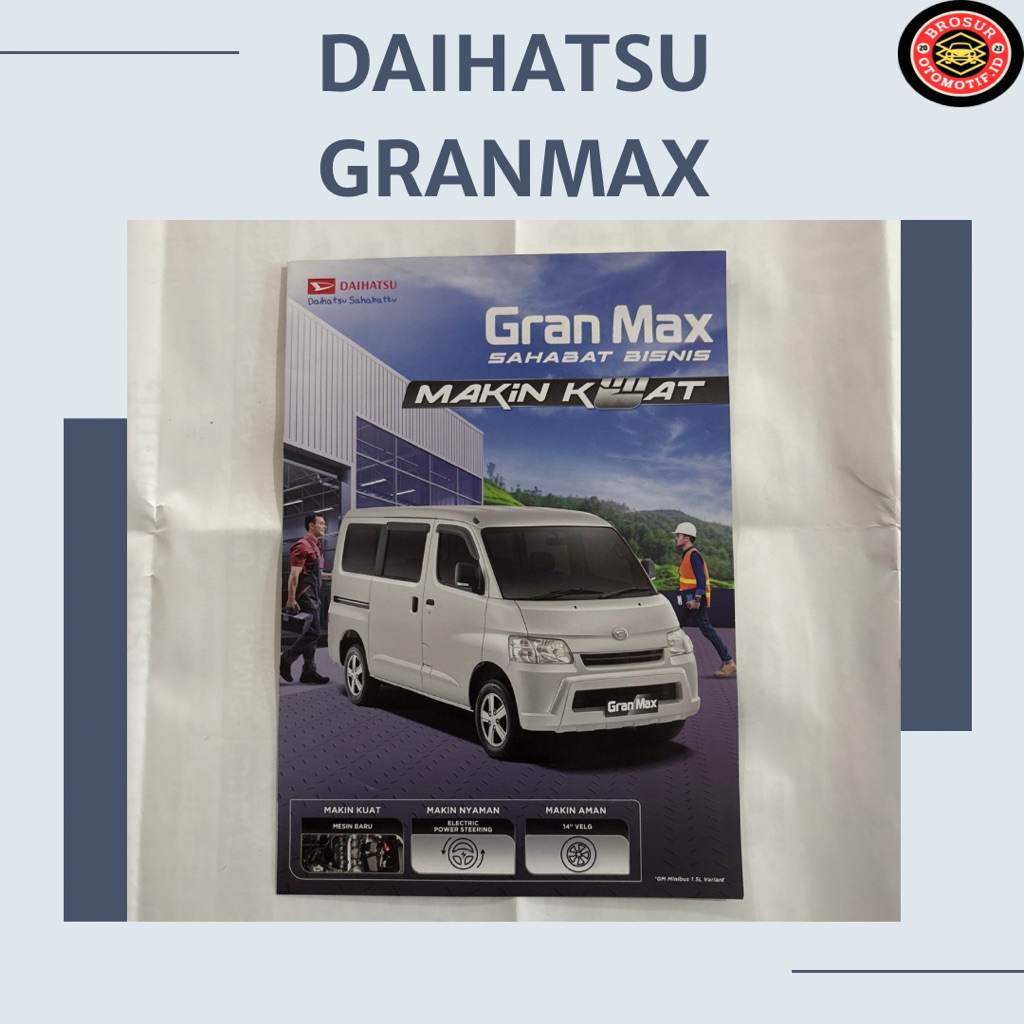 Brosur Daihatsu GranMax ( leaflet )
