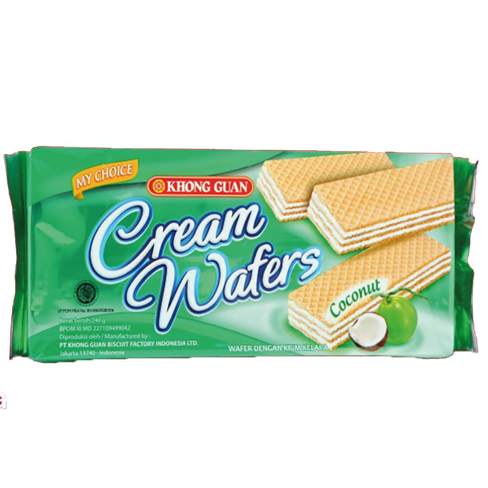 

KHONG GUAN CREAM WAFERS COCONUT 185 GR 8888166222090