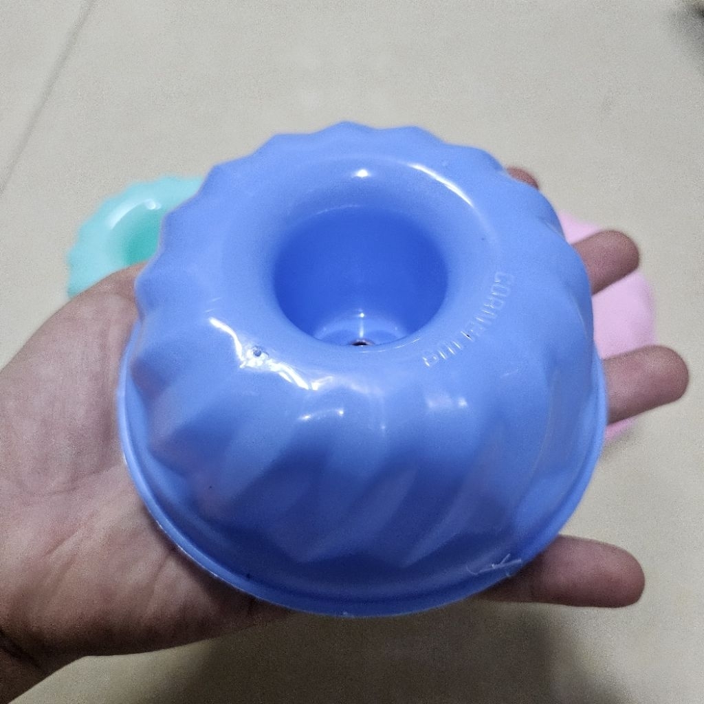 1 lusin cetakan putu twister 10 cm - cetakan kue bolu kukus