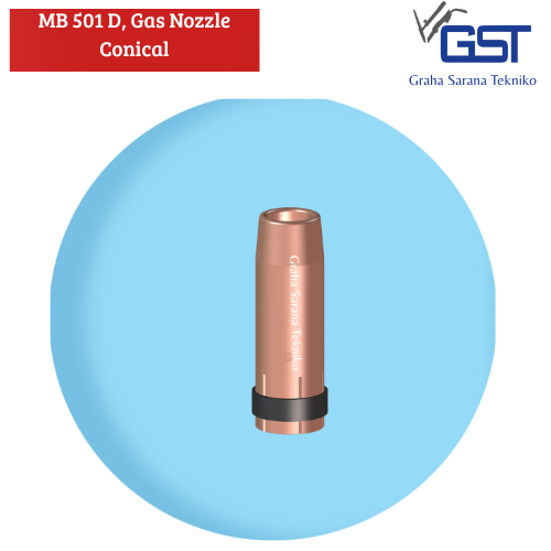 Gas Nozzle Nozel MB 501 D - Conical Nozzle MB501 Good Quality
