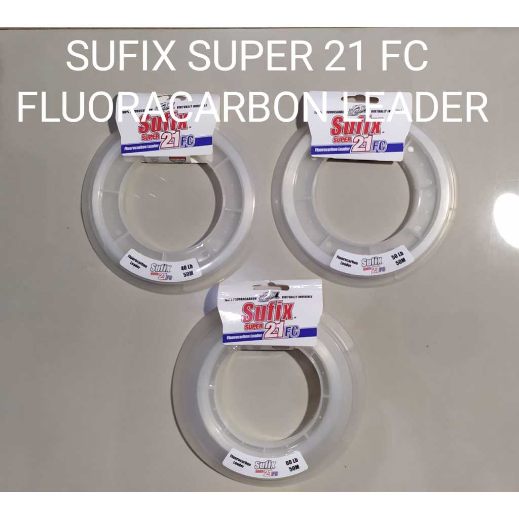 LEADER FLUOROCARBON SUFIX SUPER 21 FC 50Meter