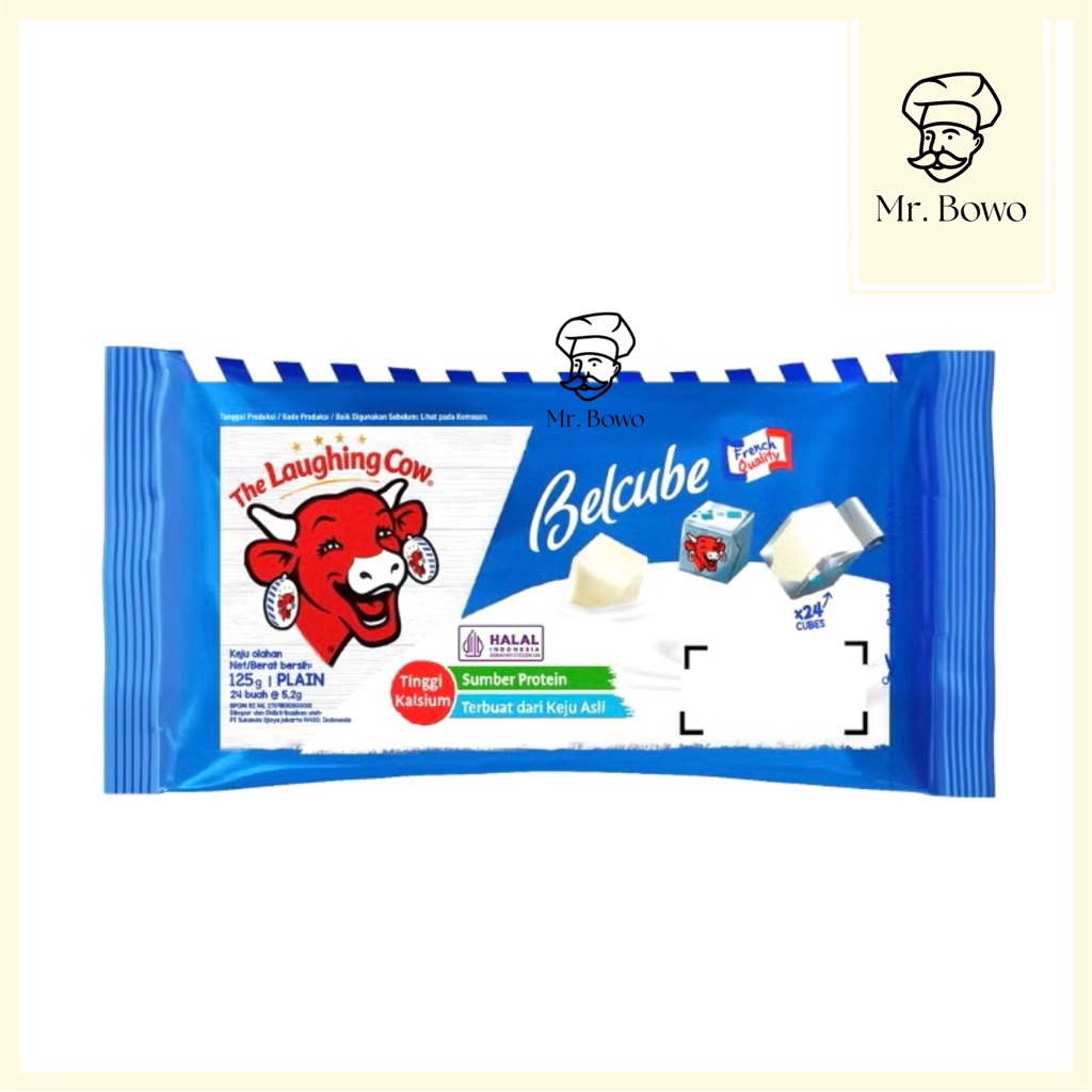 

Belcube Plain Keju Mpasi (Isi 24 Pcs/Pack) (24x5,2g) (125g)
