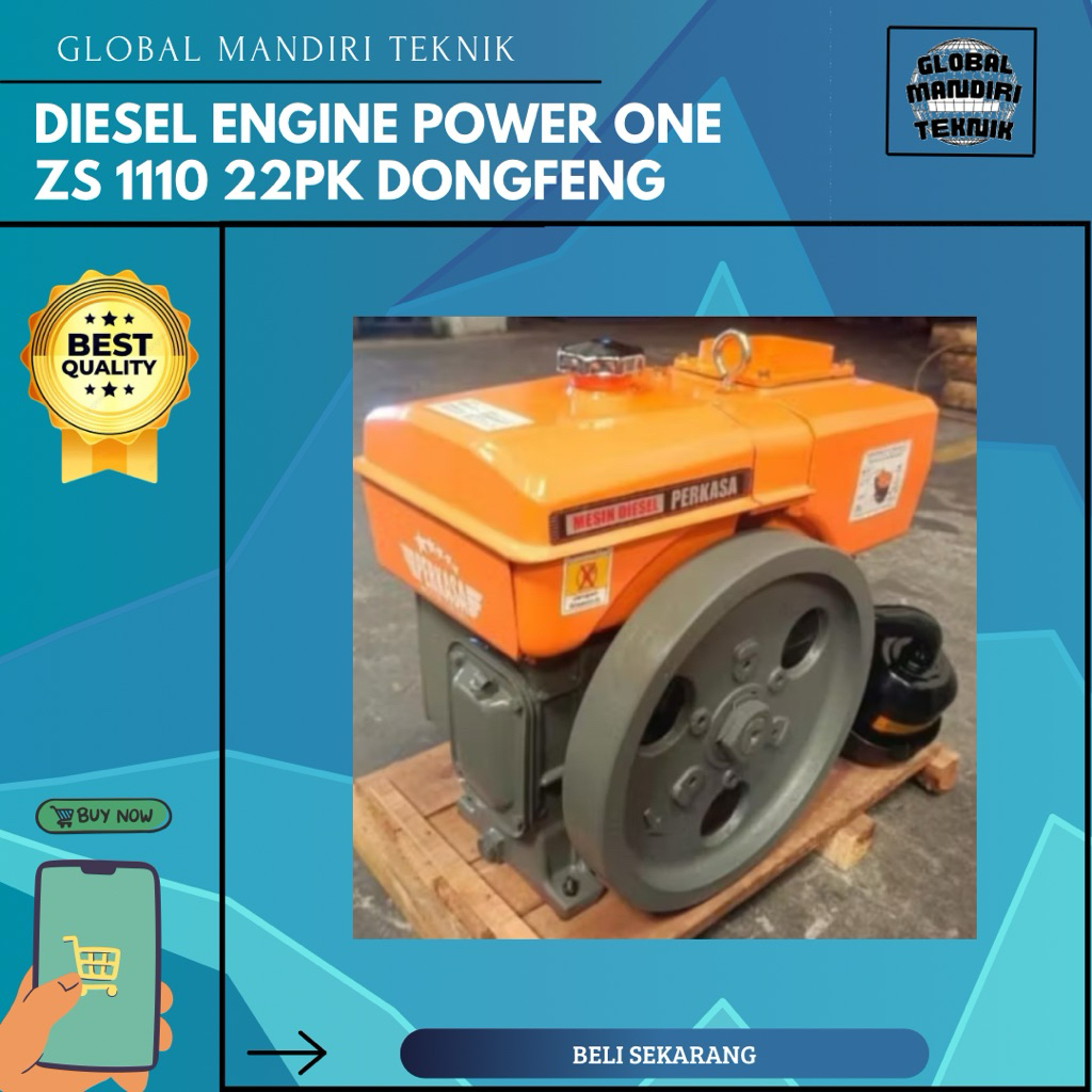 DIESEL ENGINE POWER ONE ZS 1110 22PK DONGFENG MURAH KUAT BERKUALITAS