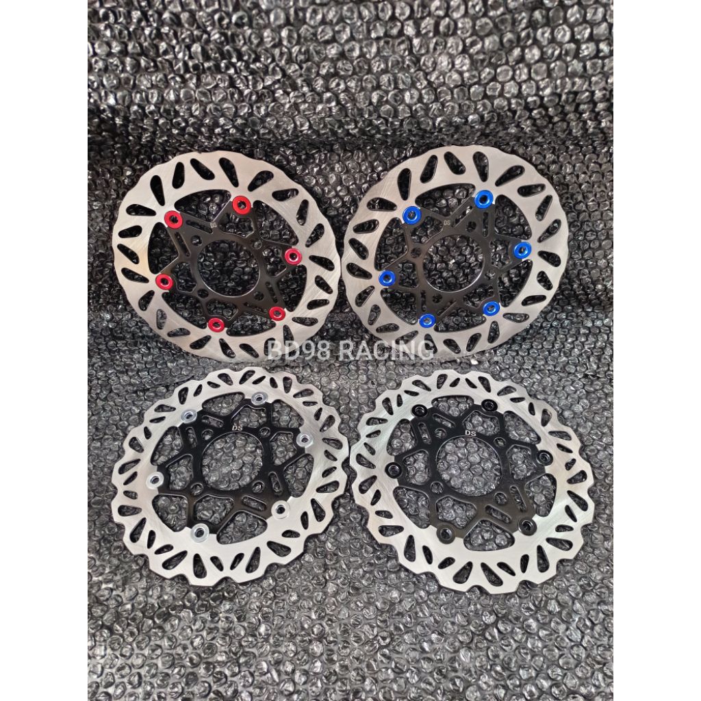 PIRINGAN CAKRAM 220mm BAUT 4 / PIRINGAN MODEL PSM 220mm JUPITER Z, JUPITER MX, MIO, FINO, BEAT, VARI