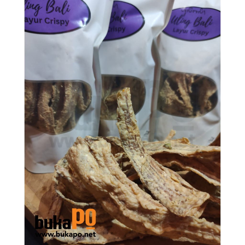 

ULING BALI IKAN LAYUR CRISPY KHAS BALI (COCOK UNTUK OLEH-OLEH)