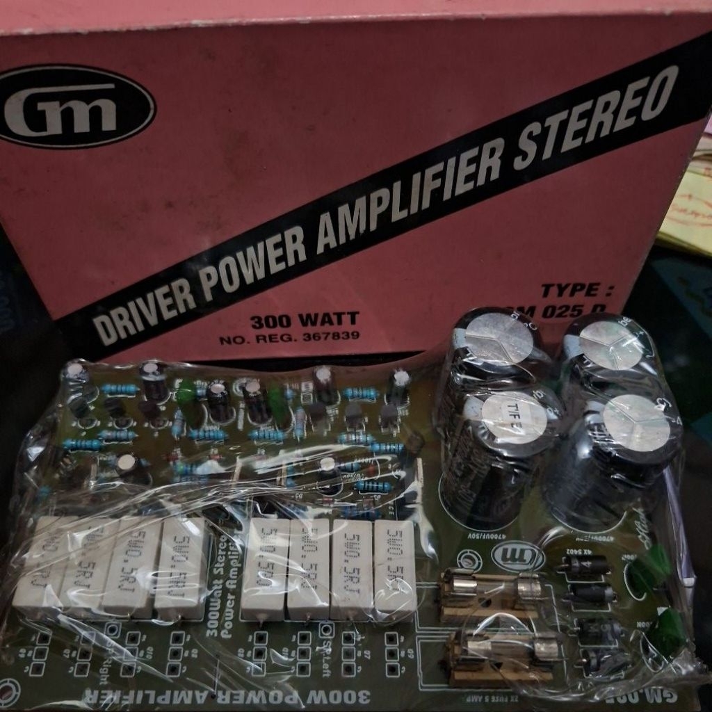 driver power ampli stereo 300watt