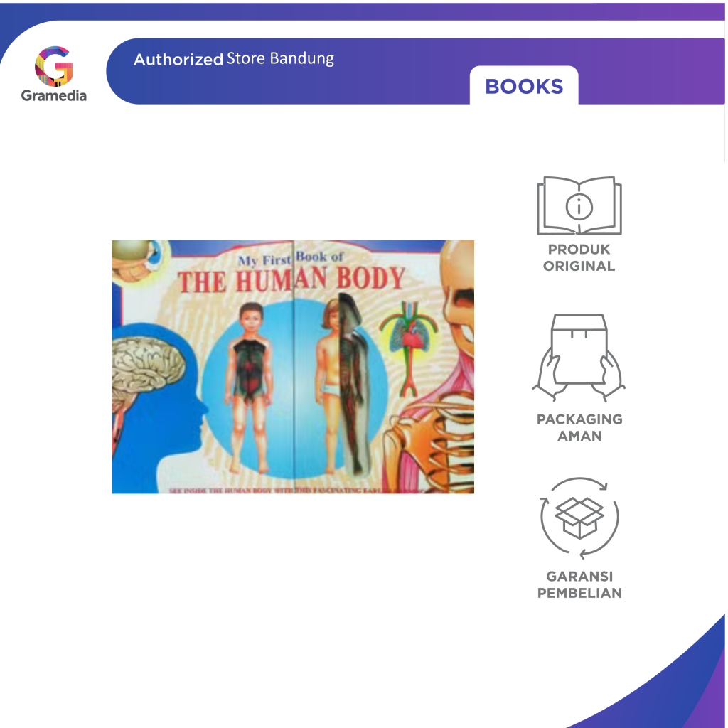 Gramedia Bandung - My First Book of My Body
