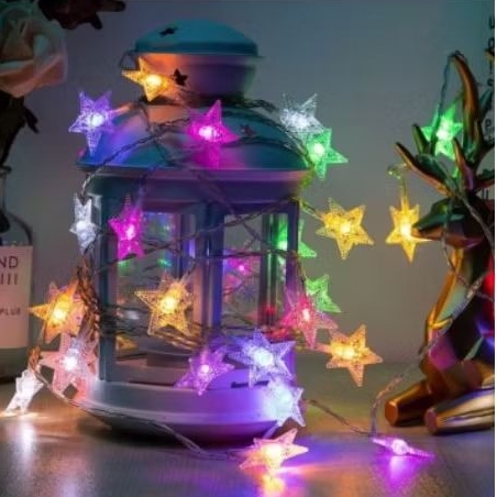 LAMPU TUMBLER BINTANG KELAP KELIP | LAMPU TUMBLER BINTANG WARNA WARNI | LAMPU HIASAN RUMAH | LAMPU P