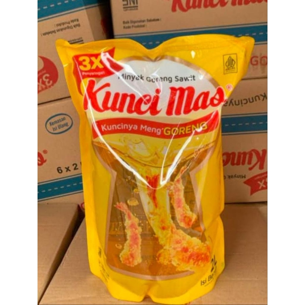 

Minyak goreng kunci mas 2Liter