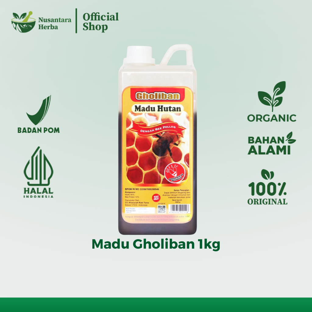 

Madu Hutan Gholiban KLM - 1 Kg
