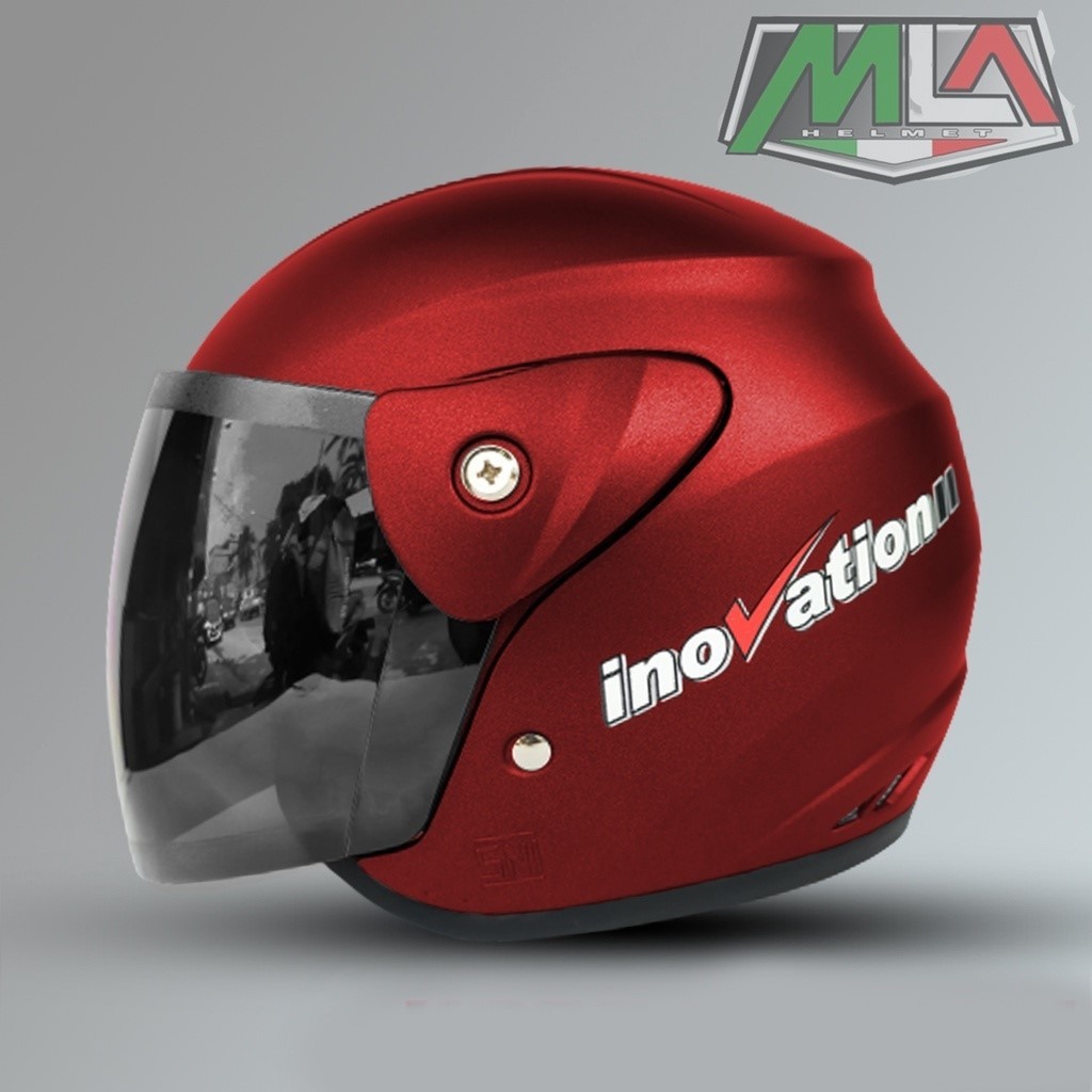 new mla evolution polos helm halp pace pria wanita dewasa yang mirip helm gm helm premium original