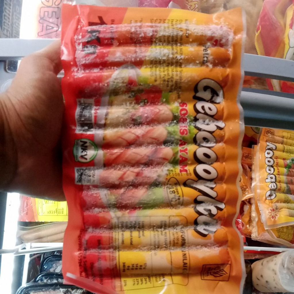 

Sosis Geboyku 1Kg isi 40